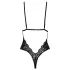 Beijável - body rendado (preto)