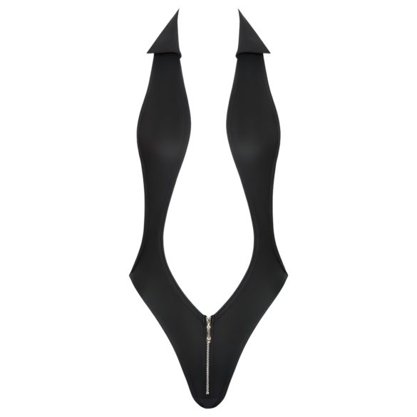 Cottelli Party - body com gola - manga longa - preto - M/L