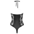 Cottelli Party - body floral sexy - renda preta - M