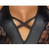 Cottelli Party - body floral sexy - renda preta - L