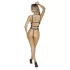 Abierta Fina - body aberto com renda e strass (preto)