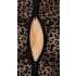 Noir - body de manga longa com estampa de leopardo (preto)