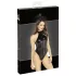 Noir - body brilhante com alça no pescoço (preto) - M