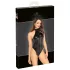 Noir - body brilhante com alça no pescoço (preto) - M