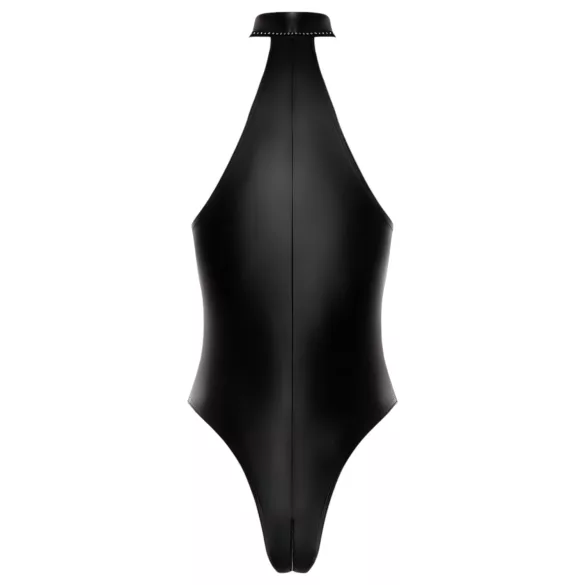 Noir - body brilhante com alça no pescoço (preto) - L
