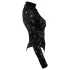 Cottelli - body de renda de manga comprida (preto) - S - M