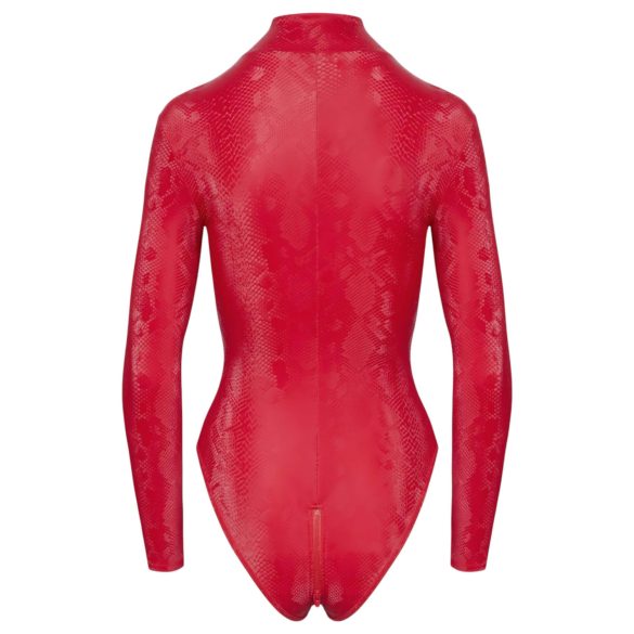 Cottelli - body lingerie snake print - vermelho - M