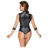 Cottelli Bondage - body aberto seios à mostra - preto - M