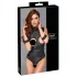 Cottelli Bondage - body aberto seios à mostra - preto - M