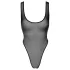 Noir - body transparente (preto) - L
