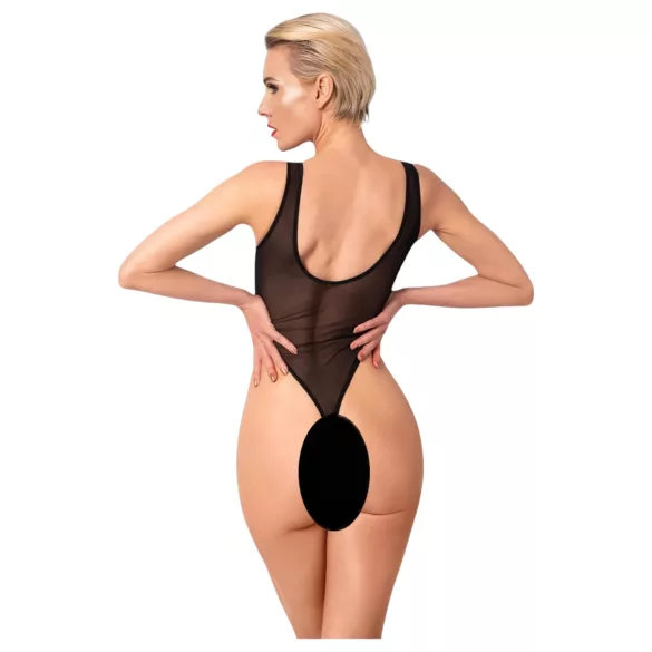 Noir - body transparente (preto) - XL