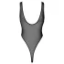Noir - body transparente (preto) - XL