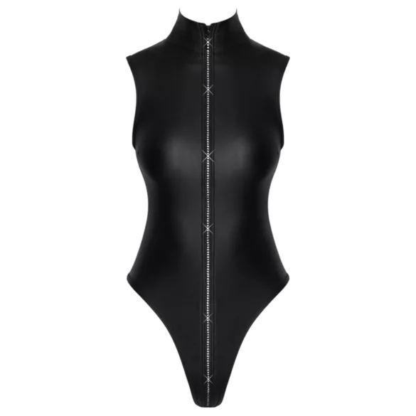 Cottelli - body feminino brilho efeito molhado - preto