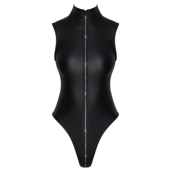 Cottelli - body feminino brilho efeito molhado - preto - L