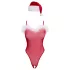 Cottelli - body sensual natalino - conjunto - vermelho