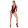 Noir Kink Royal - body transparente (vermelho) - M