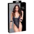 Cottelli - body de bondage com correntes (preto) - M