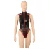 Cottelli - body de rede com fecho (preto) - M
