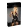 Noir - vestido babydoll transparente decote alto tule preto
