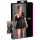 Cottelli Plus Size - vestido brilhante com espartilho vermelho - preto - XXL