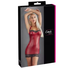 Cottelli - minivestido brilhante (vermelho)