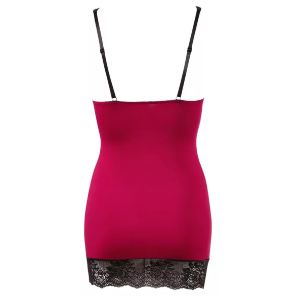 Cottelli - vestido espartilho sexy - vermelho - L