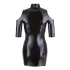 Cottelli - vestido de festa ombro vazado - preto - L