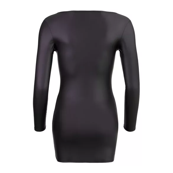 Cottelli - vestido festa com zíper e strass - preto