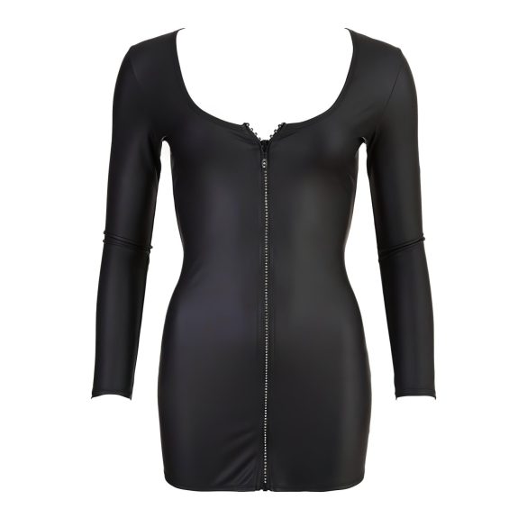 Cottelli - vestido festa com zíper e strass - preto - M