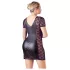 Cottelli Plus Size - lingerie rendada com laço - preto - 3XL