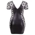 Cottelli Plus Size - lingerie rendada com laço - preto - 3XL