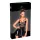 Noir - vestido vinil com rede - preto - XL