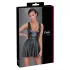 Cottelli - vestido plissado com cinto - preto - M