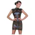 Cottelli - vestido justo brilhante - preto - M