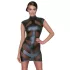 Cottelli - vestido justo brilhante - preto - L
