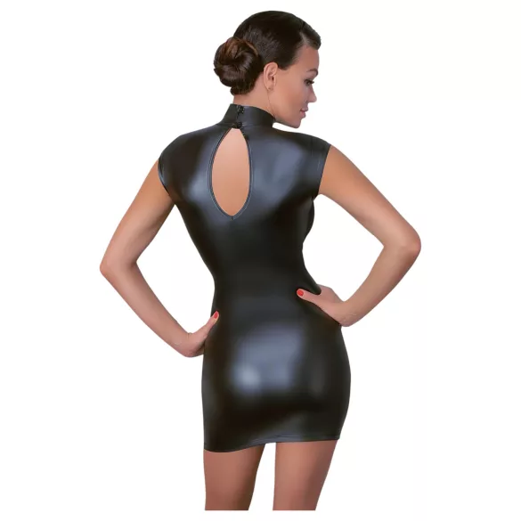 Cottelli - vestido justo brilhante - preto - L
