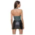 Cottelli - vestido rendado brilhante com cordões (preto‑verde)
