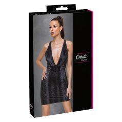 Cottelli Party - vestido estampa serpente (preto)