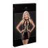 Noir - vestido sensual de laçada (preto) - M