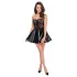 Noir - minivestido sexy com renda e brilho - preto - M