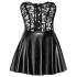 Noir - minivestido sexy com renda e brilho - preto - M