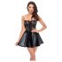 Noir - minivestido sexy com renda e brilho - preto - L