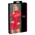 Cottelli - vestido curto sensual - estampa de cobra - vermelho - L