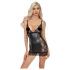 Noir - minivestido com laterais transparentes (preto) - L