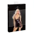Noir - minivestido com laterais transparentes (preto) - L