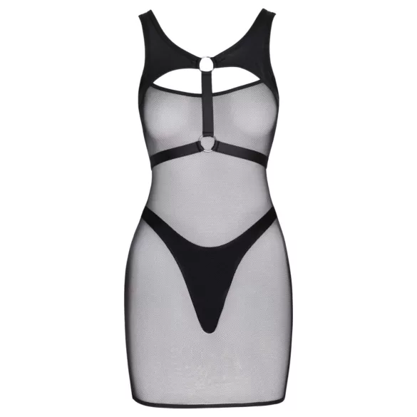 Cottelli - conjunto de festa transparente (preto)
