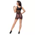 Cottelli - conjunto de festa transparente (preto)