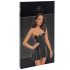 Noir Libido - vestido curto sexy - acabamento fosco - preto - M