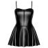 Noir Libido - vestido curto sexy - acabamento fosco - preto - M