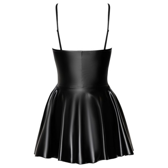 Noir Libido - vestido curto sexy - acabamento fosco - preto - M